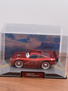 Pinstripe McQueen - Disney Store Pixar Cars Collector Case Die Cast Vehicles